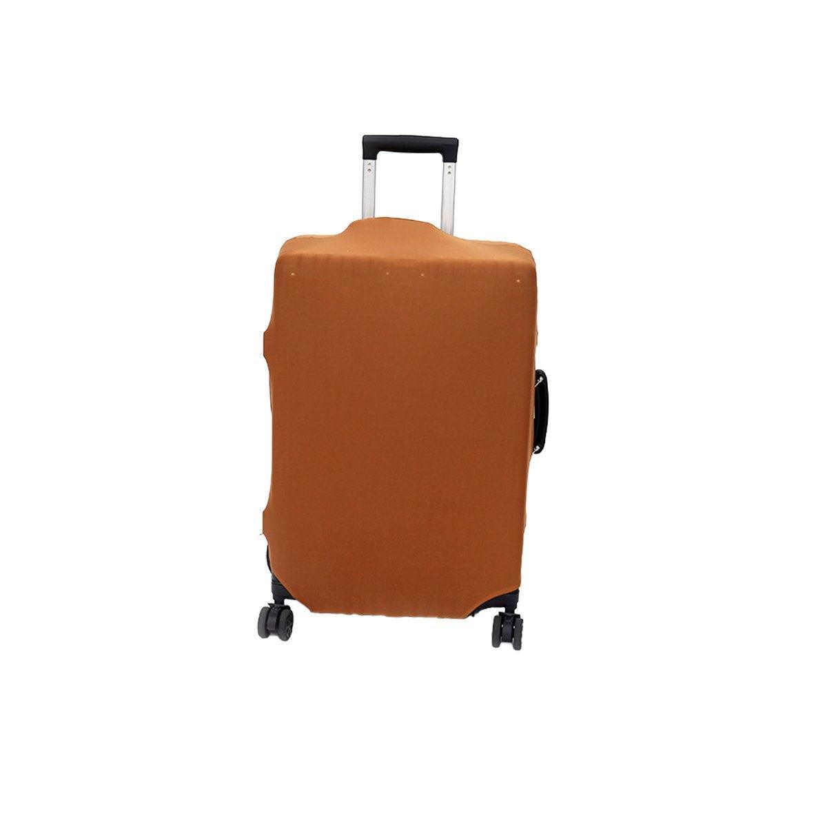 Thickened High Stretch Suitcase Dust-proof Luggage Protector Travel Case Cover - Brown-20inches 12