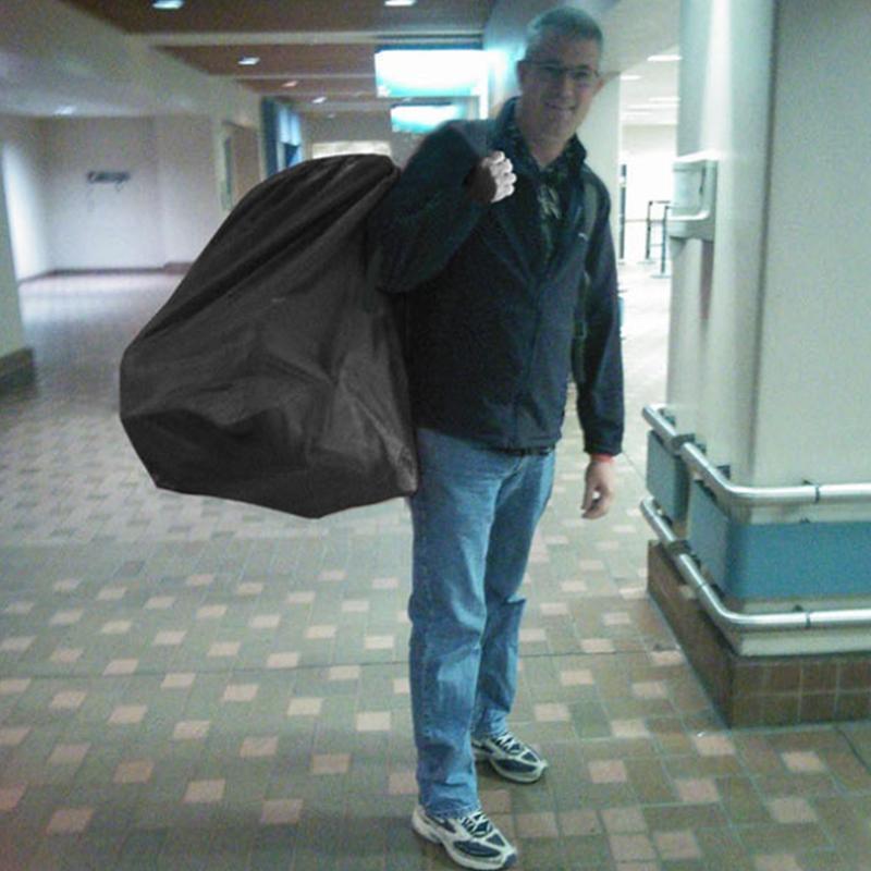 Universal Travel Bag for Carrier or Booster Seat Storage at Airport Gate 5