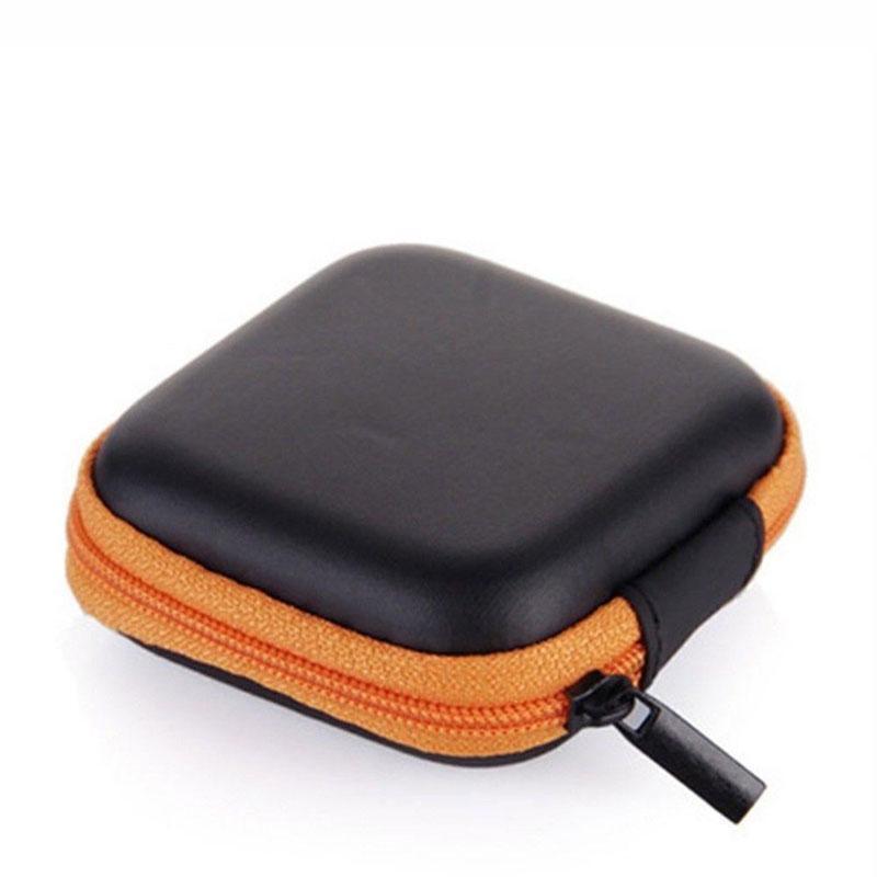 Portable Hard Case Pouch Storage Bag For Earphone Headphone Earbuds Cable - Blue 6