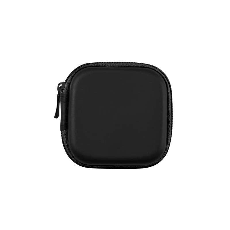 Portable Hard Case Pouch Storage Bag For Earphone Headphone Earbuds Cable - Rose Red 11