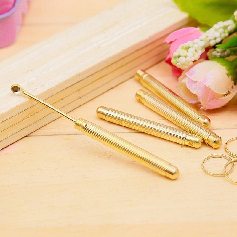 5Pcs Mini Small Keyring Earpick Scoop 4