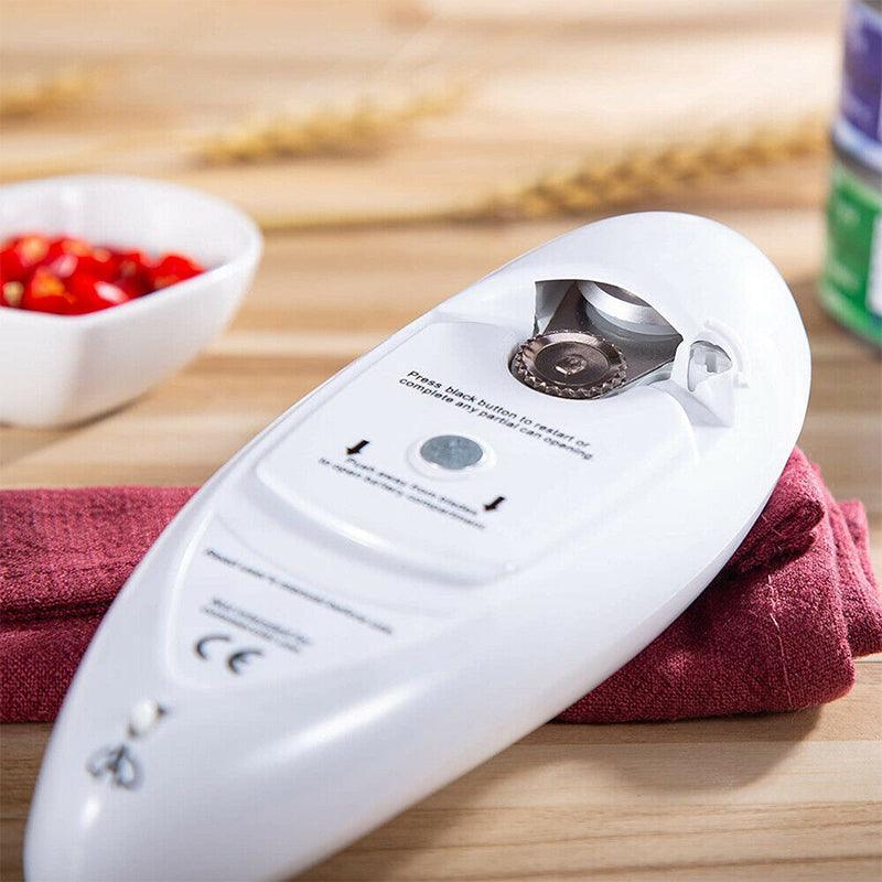Electric Touch Can Opener with Jar Grip One-Touch Automatic Kitchen Tool 5