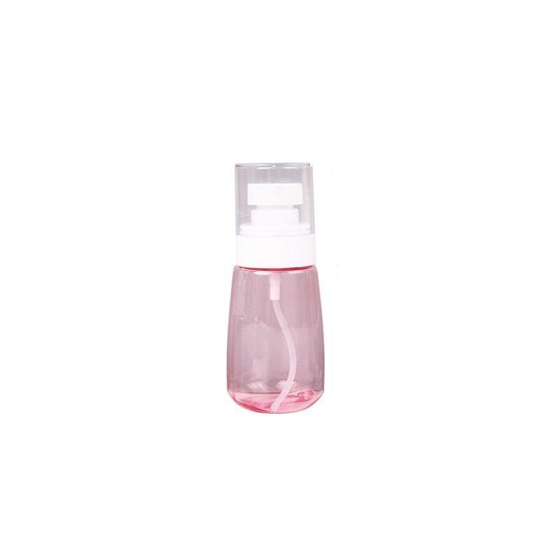 10pcs Portable Travel Emulsion Dispenser Bottle Press Pump Refillable Containers - Clear-100ml 6