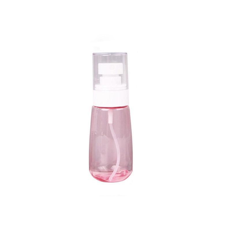 10pcs Portable Travel Emulsion Dispenser Bottle Press Pump Refillable Containers - Pink-30ml 9