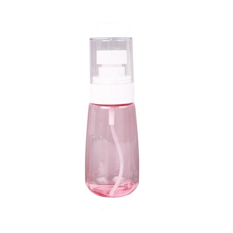 10pcs Portable Travel Emulsion Dispenser Bottle Press Pump Refillable Containers - Clear-30ml 12