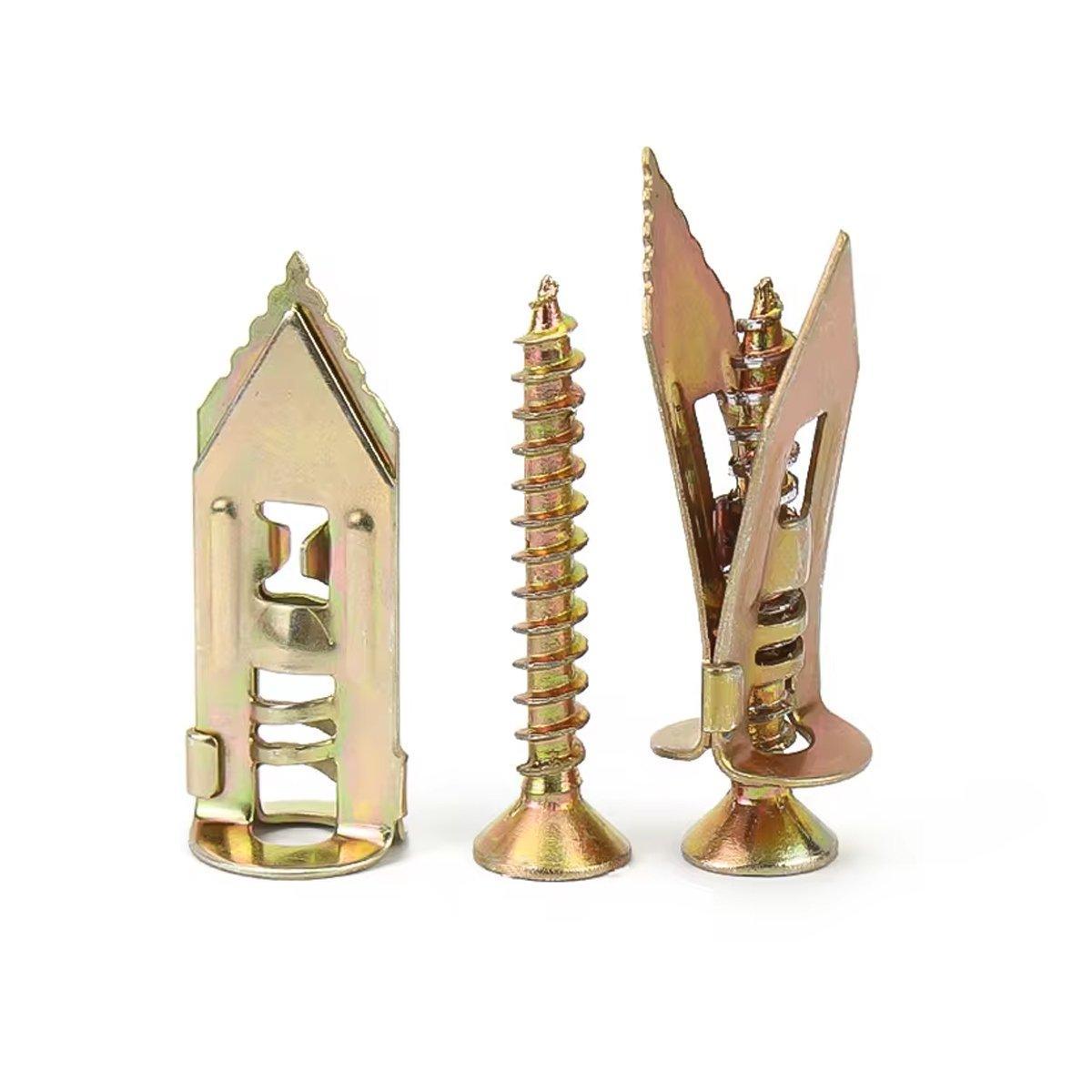 100PCS Self-Drilling Anchors Screws Percussion Expansion Kit -12x30mm/12x40mm - 12x40mm 5