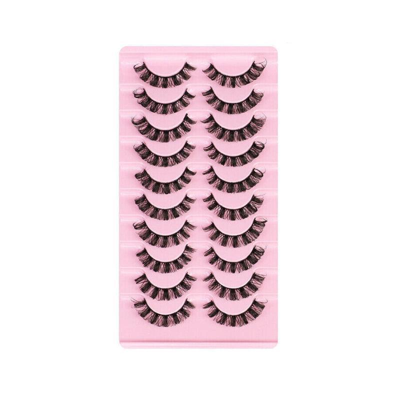 10 Pairs Russian D-Curl Mink False Eyelashes - Full & Curled - DH06-04 7