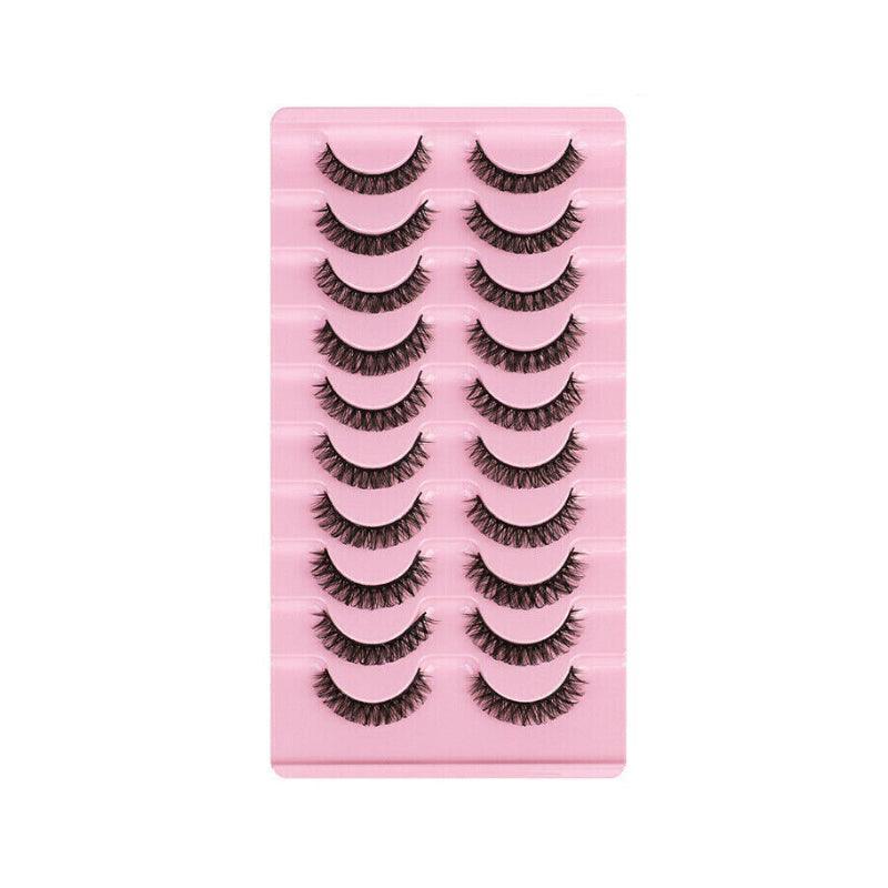10 Pairs Russian D-Curl Mink False Eyelashes - Full & Curled - DH06-05 6