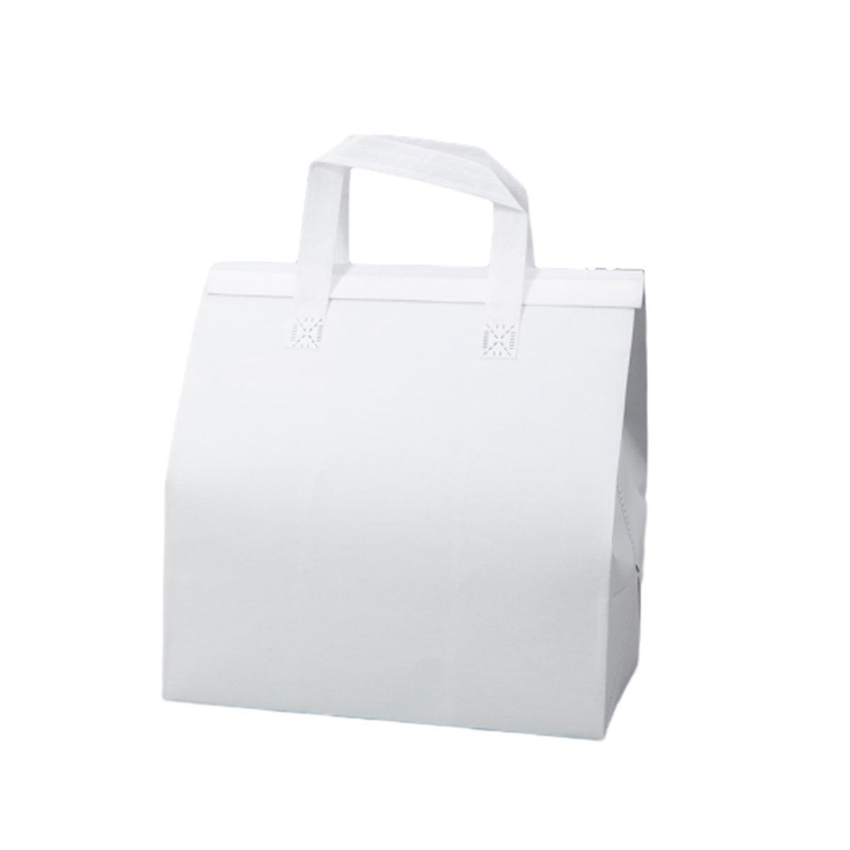 50pcs Thermal Insulation Packing Bag Non Woven Milk Tea Cake Food Storage Bag - Kraft-27x12x10cm 7