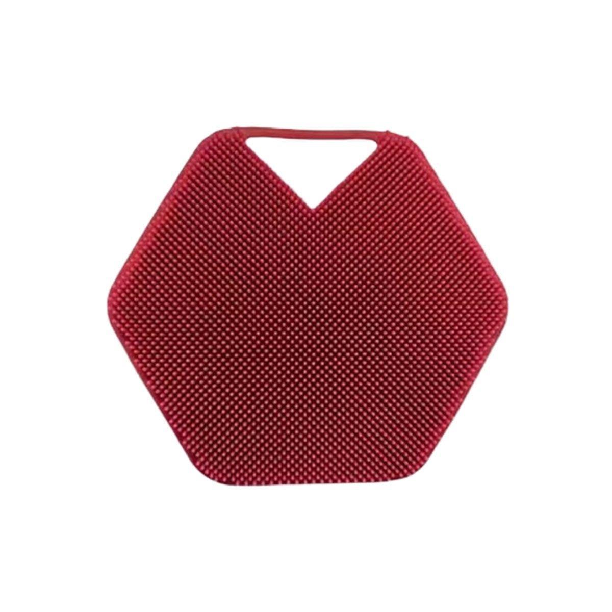 Silicone Bath Brush Soft Bristle Body Scrubber Facial Cleaning Massage Tool - Black 6