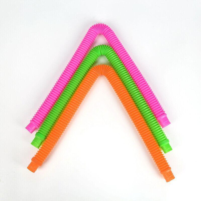 6Pcs Sensory Pop Tube Fidget Toys for Office School Home Use - Large 6PCS 4