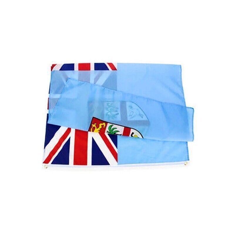 Large Fiji Fijian Flag Pacific Island Heavy Duty Outdoor 90 X 150 CM - 3ft x 5ft 5