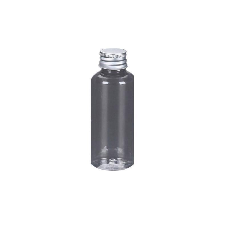 50/100pcs Clear Plastic Bottles with Aluminum Caps Liquid Dispenser Containers - 100ml-50pcs 7