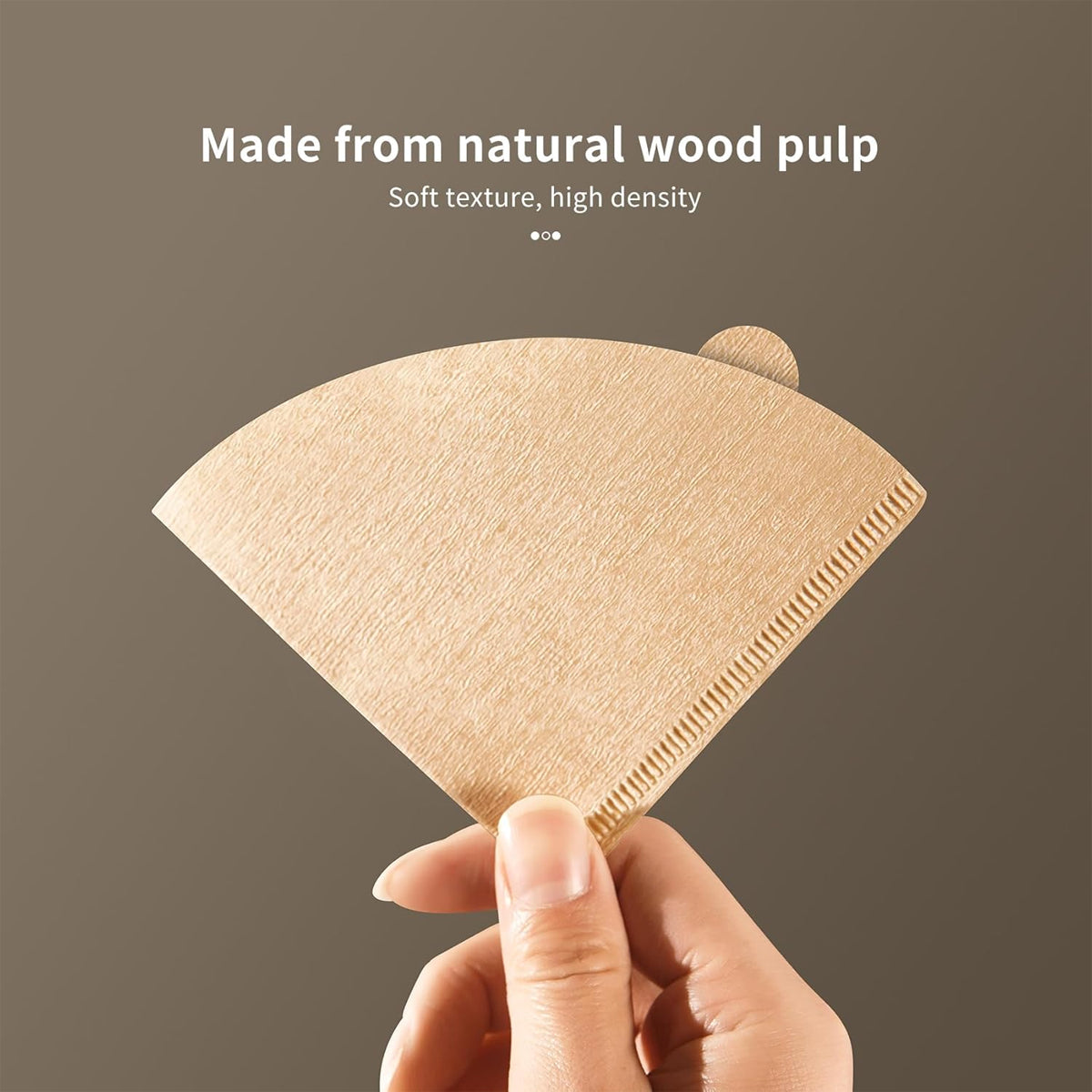 100PCS Coffee Filter Paper Drip Cone Funnel Handmade Filters for Coffee Machine - V01-100PCS 4