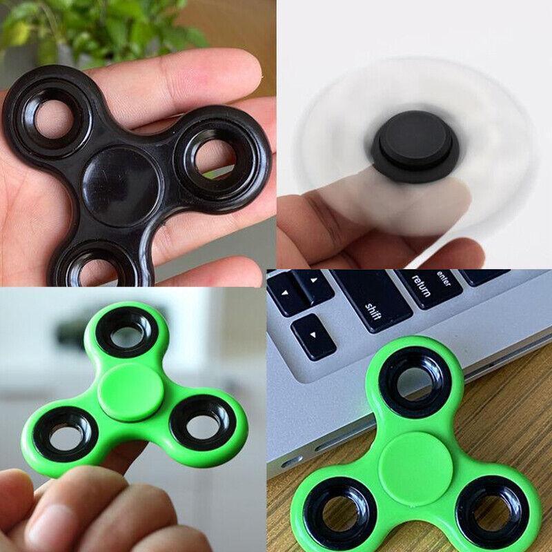 3D Fidget Hand Finger Spinner Focus Tool Stress Relief Item for Daily Use - White 4
