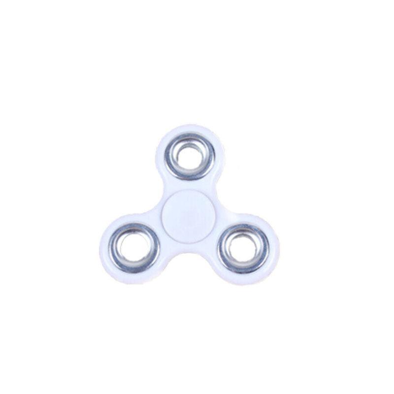 3D Fidget Hand Finger Spinner Focus Tool Stress Relief Item for Daily Use - White 9