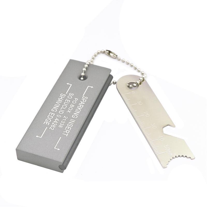 Magnesium Block Flint Fire Starter Striker Survival Camping Tool