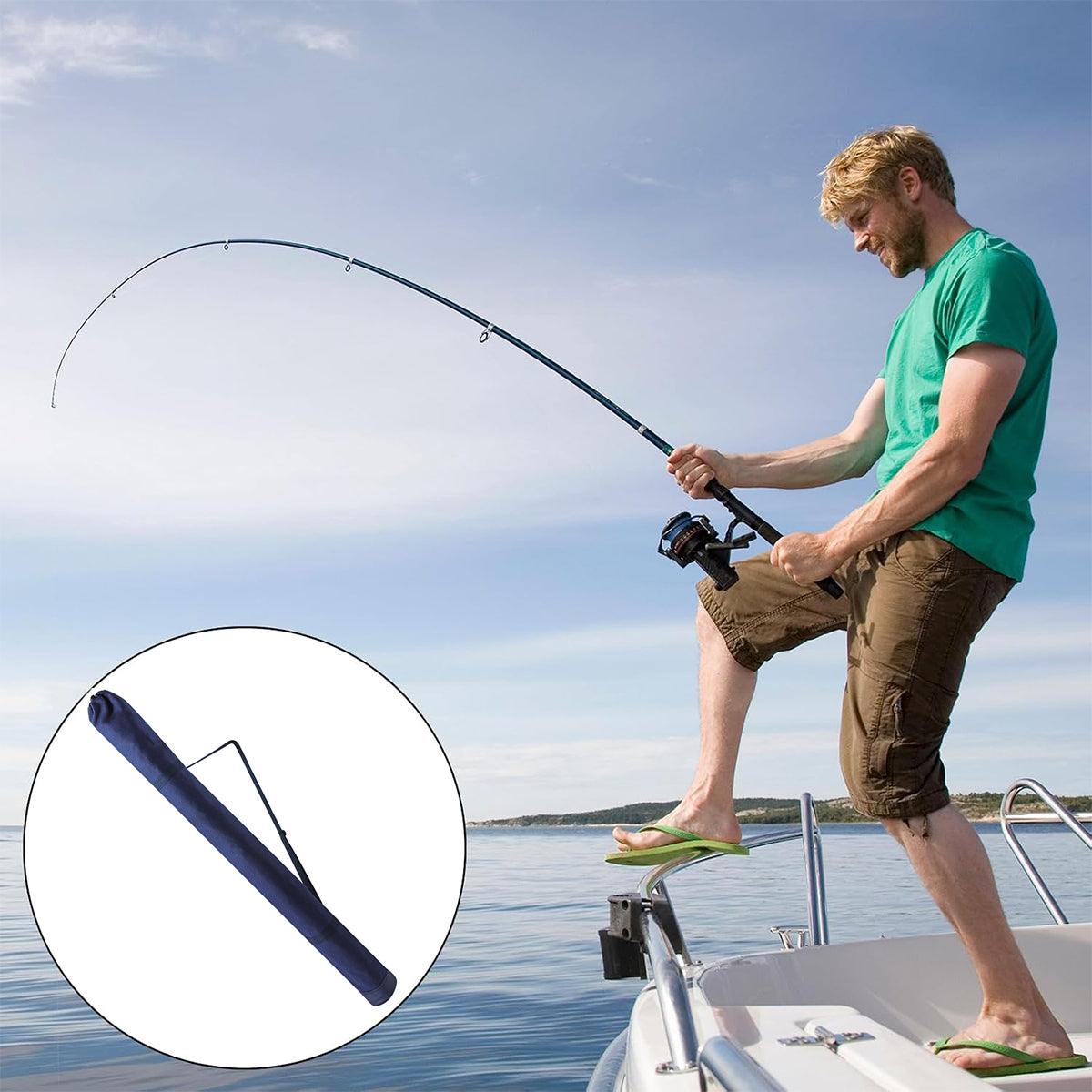 Outdoor Portable Fishing Rod Bag Folding Storage Carrier Waterproof Fishing Case - 140cm 5