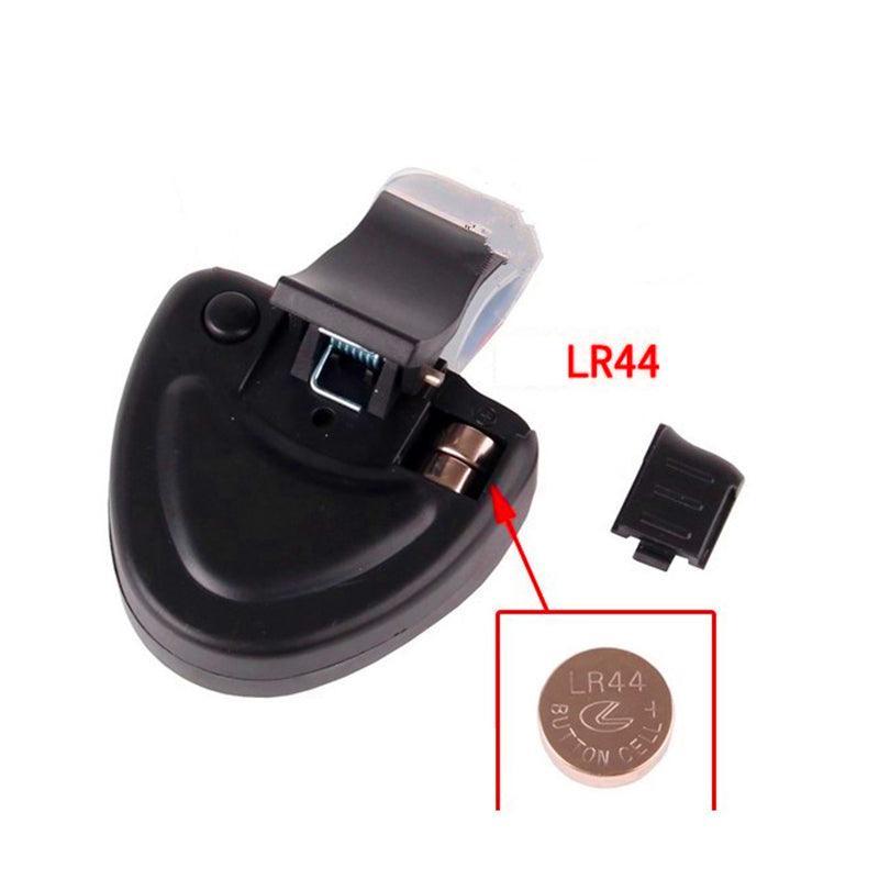 4Pcs Electronic Fish Bite Sound Alarm Led Light Alert Bell Clip-On Fishing Rod 4