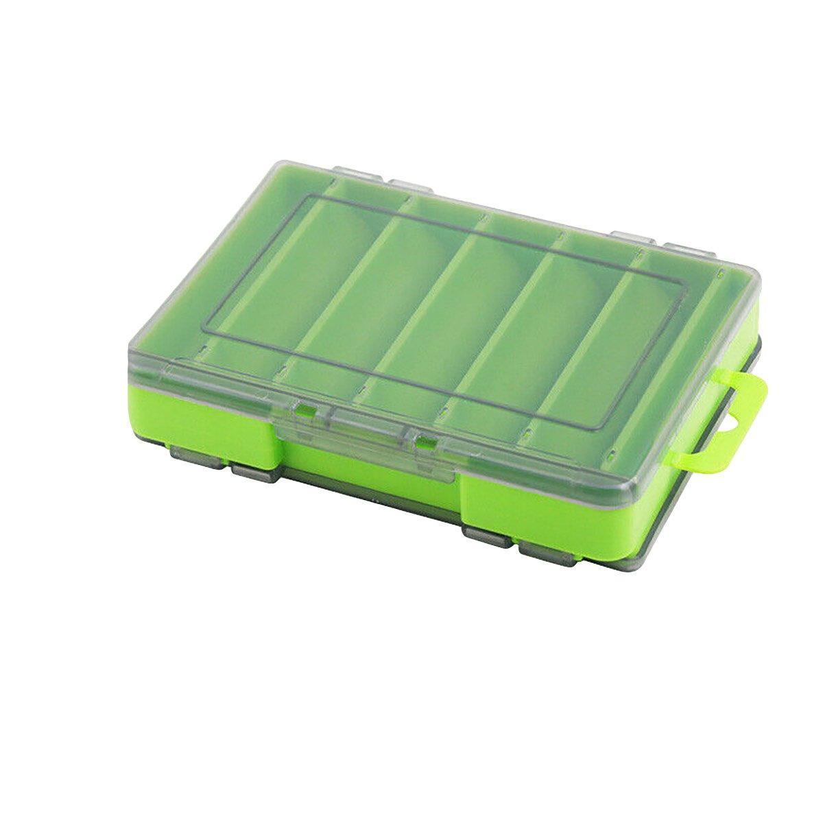 Multifunctional Fishing Bait Storage Box Accessories Gear Organizer Tool Box - Blue-L 10