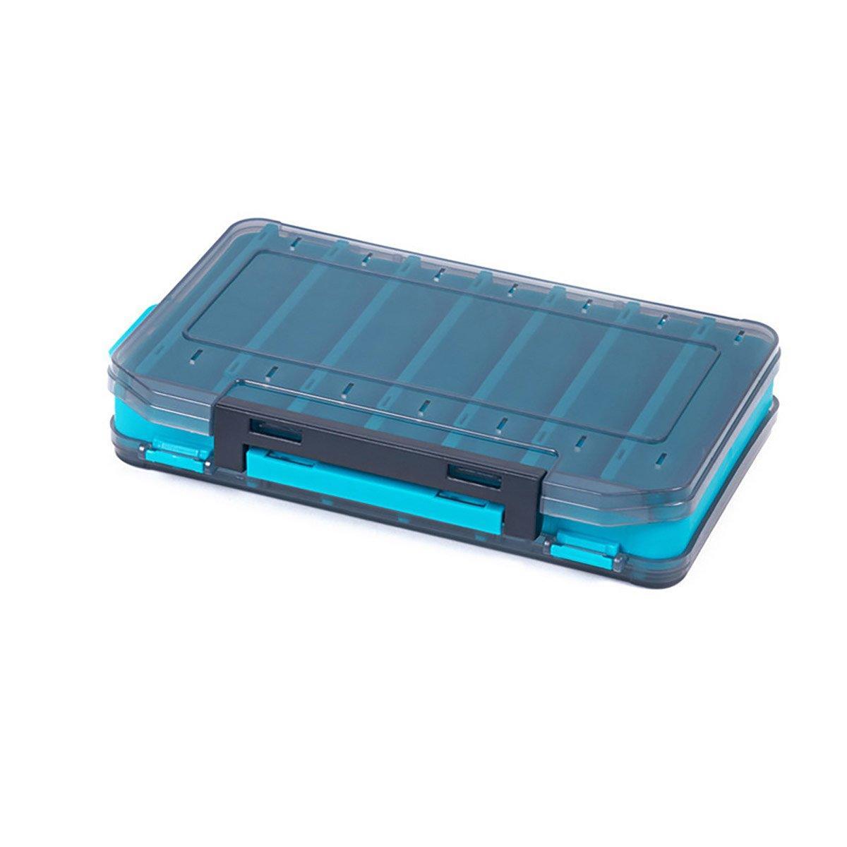 Multifunctional Fishing Bait Storage Box Accessories Gear Organizer Tool Box - Green-L 15