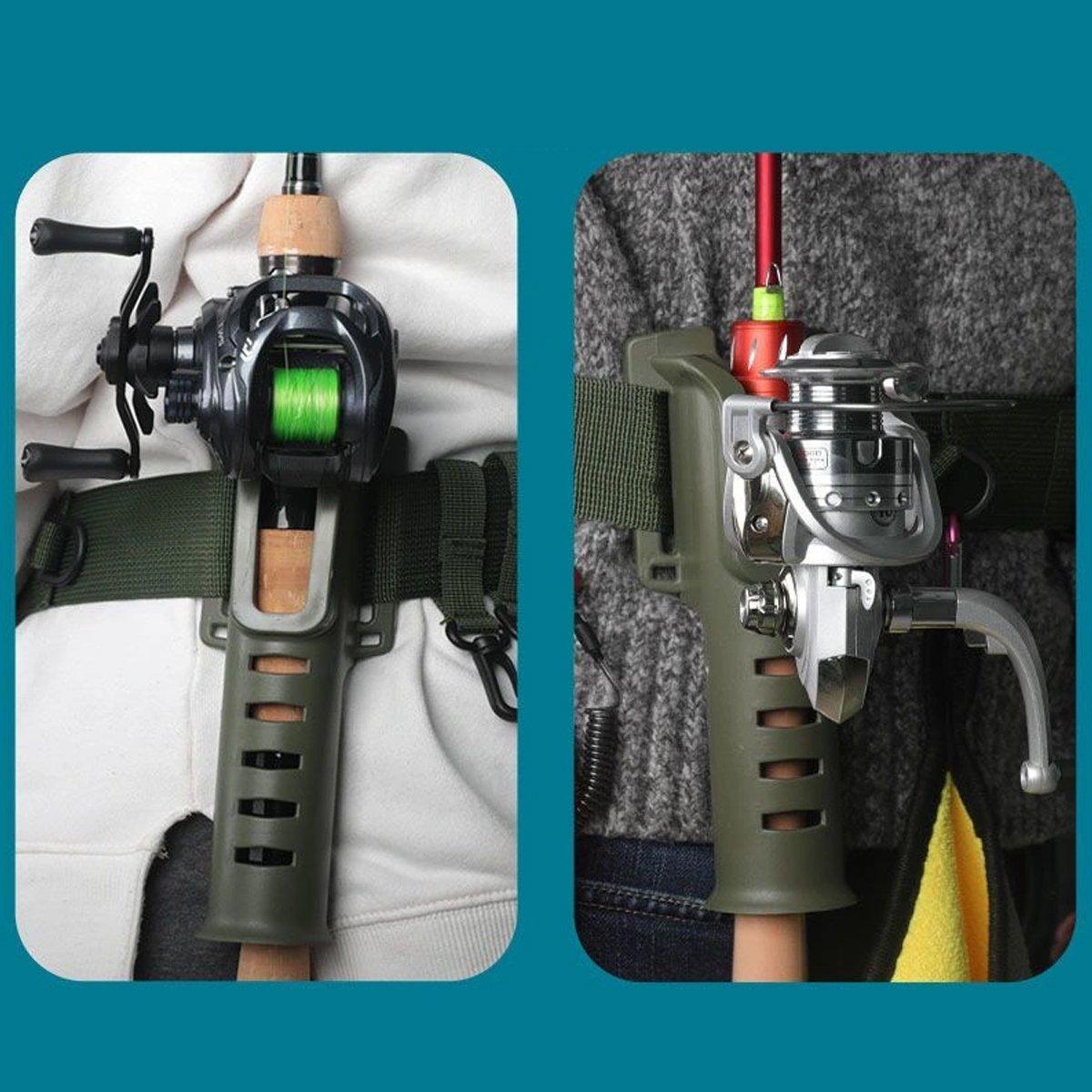 Adjustable Fishing Rod Holder Belt Portable Waist Strap Fishing Gear Rod Storage 4