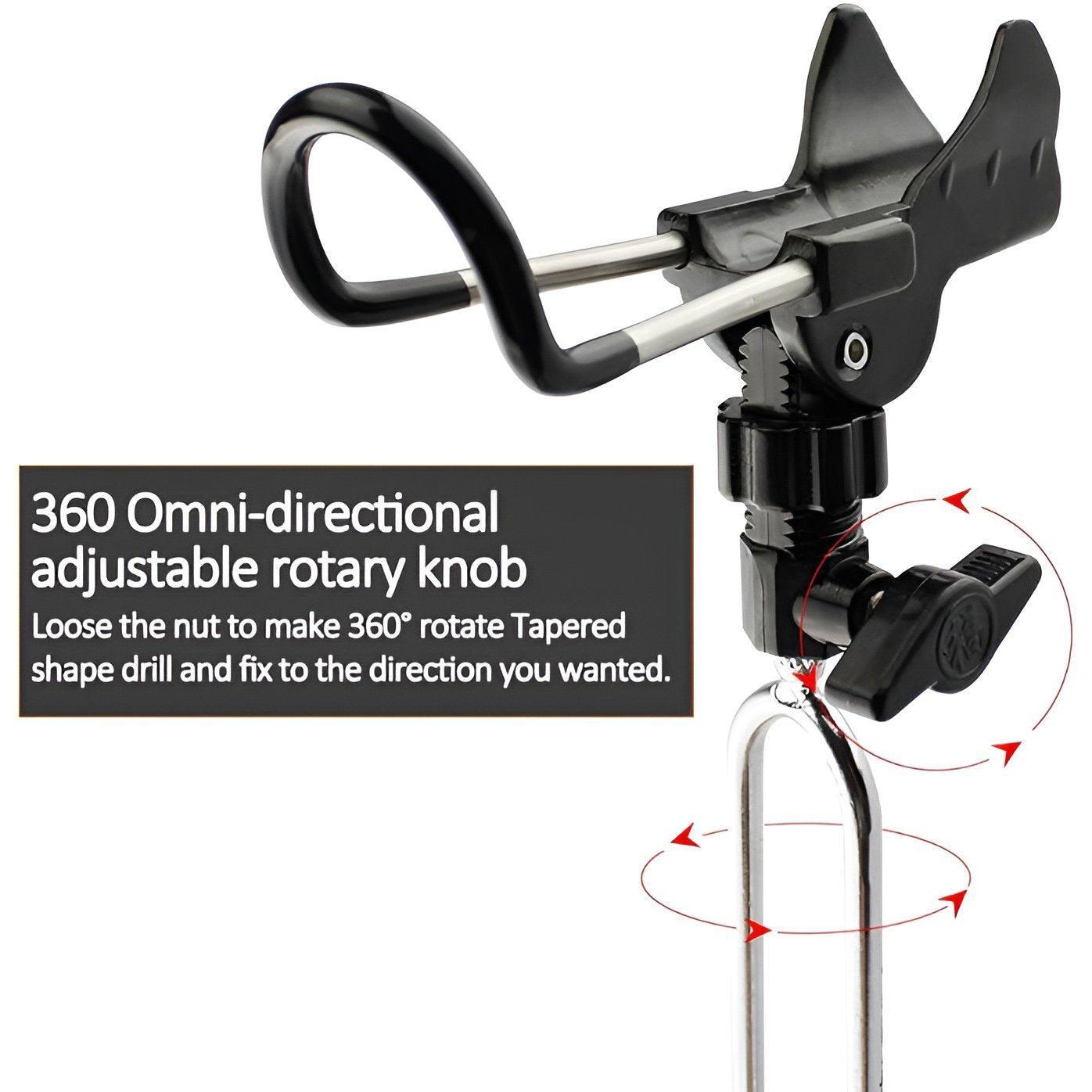 Fishing Rod Bracket Setter Pole Stand Hook Holder Rack Tip-Up Ground Fishing Rod 5