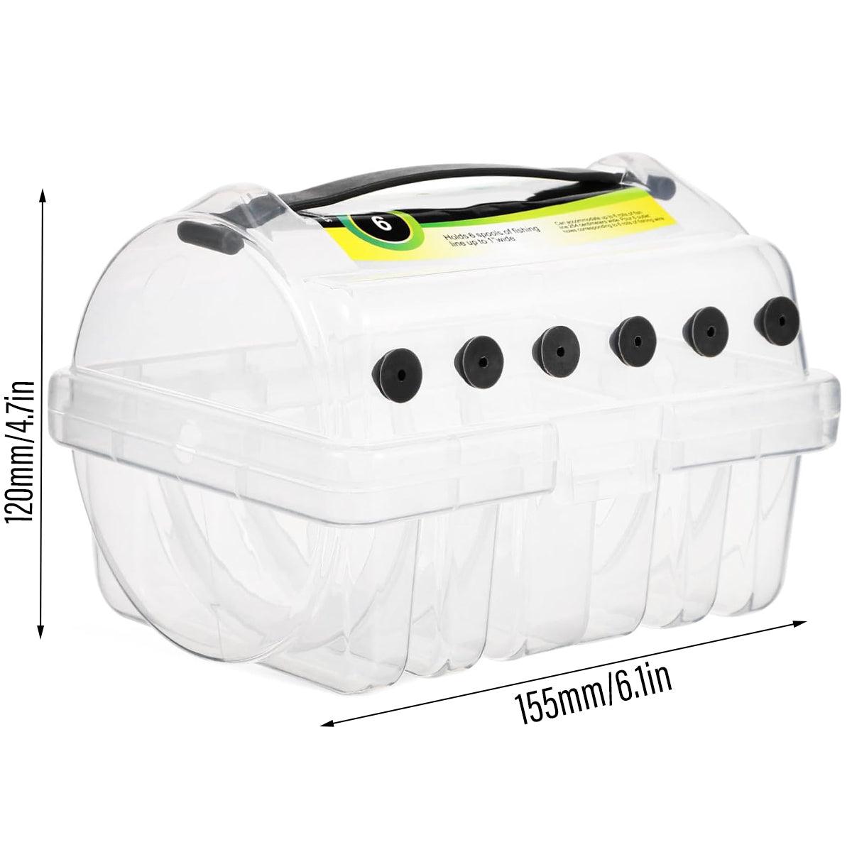 Multifunctional Fishing Line Organizer Storage Box Tackle Management Holder 3