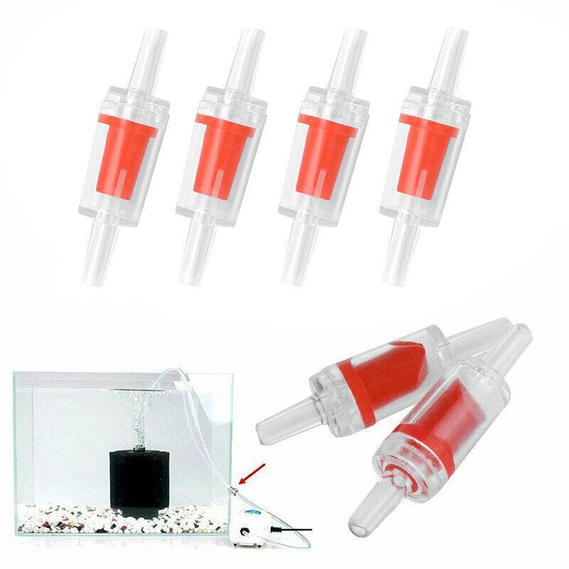 5/10X Check Valve Fish Tank Aquarium Air Pump Silicone Non-Return One Way Airline - 5PCS 5