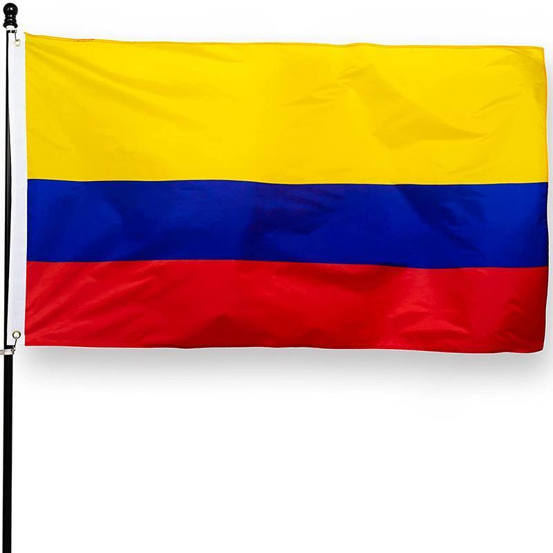 Large Colombia Colombian Flag Heavy Duty Outdoor CO 90x150cm - 3x5ft 3