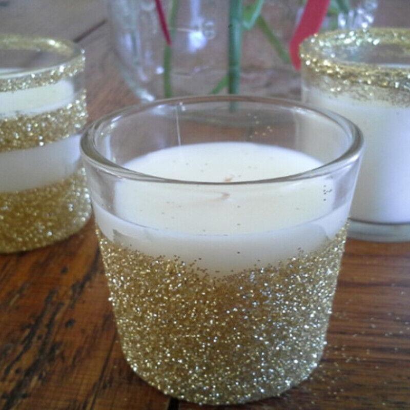 50G Fine Glitter Dust Powder Holographic Iridescent Metallic Body Nail Art Craft - Brown 4