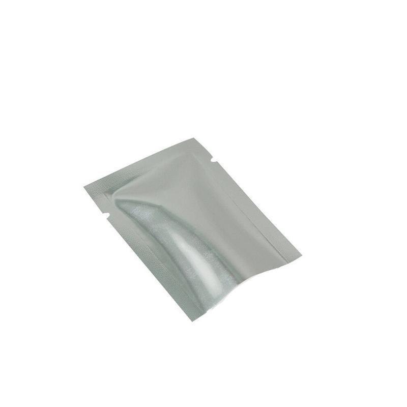 Silver Open Top Aluminum Foil Packaging Bags Heat Seal Vacuum Food Pouches - 24X37CM 3