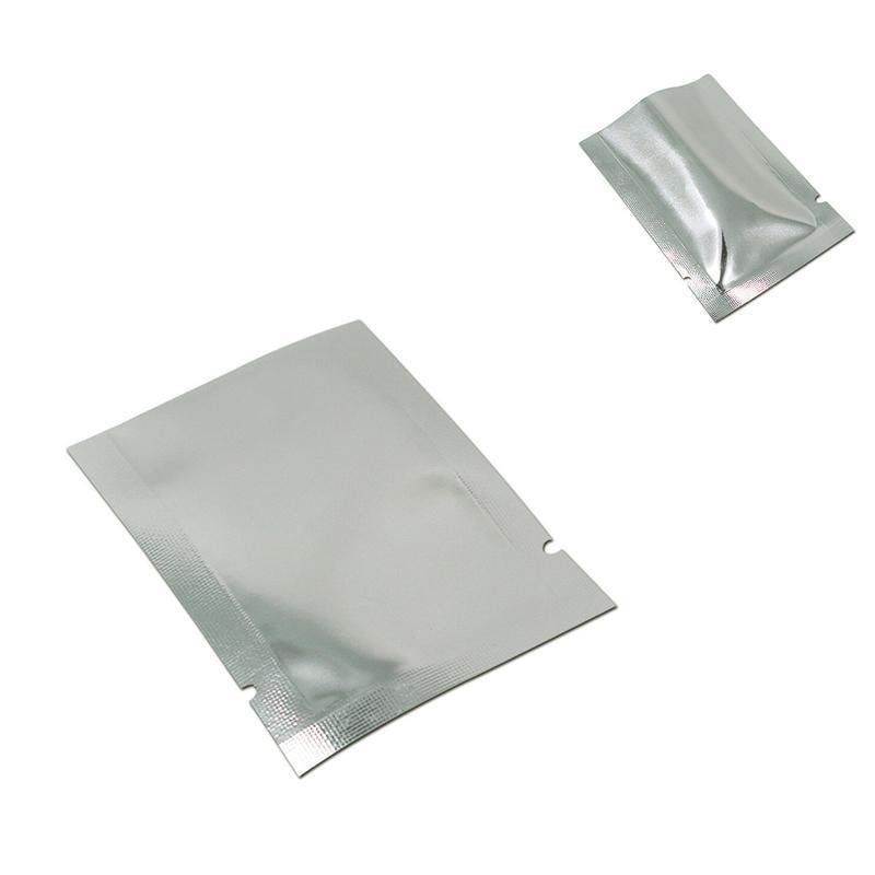 Silver Open Top Aluminum Foil Packaging Bags Heat Seal Vacuum Food Pouches - 30X40CM 5