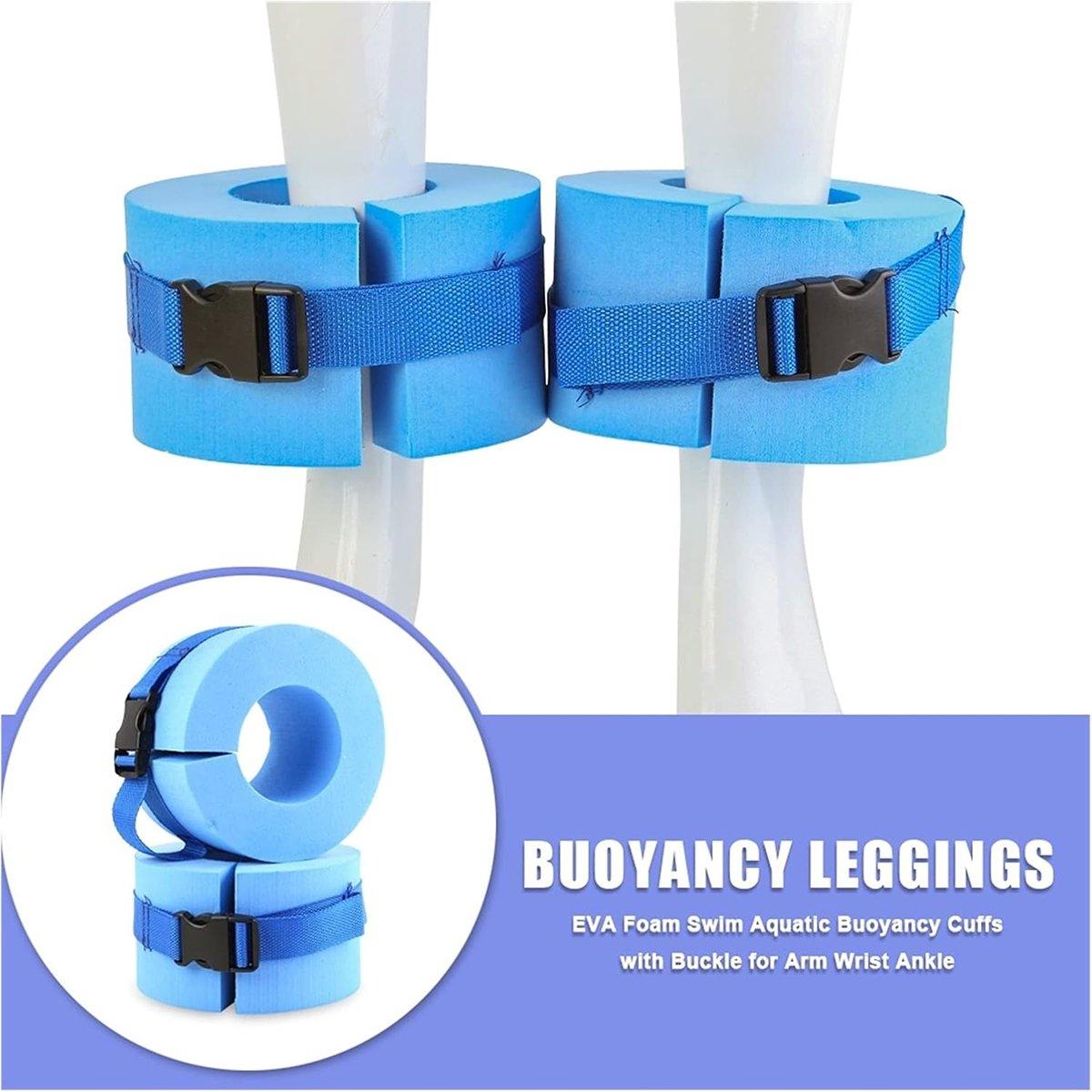 2pcs Swimming Gear Arm Floats Big Buoyancy Water Sports Tie Legs and Feet Rings 5