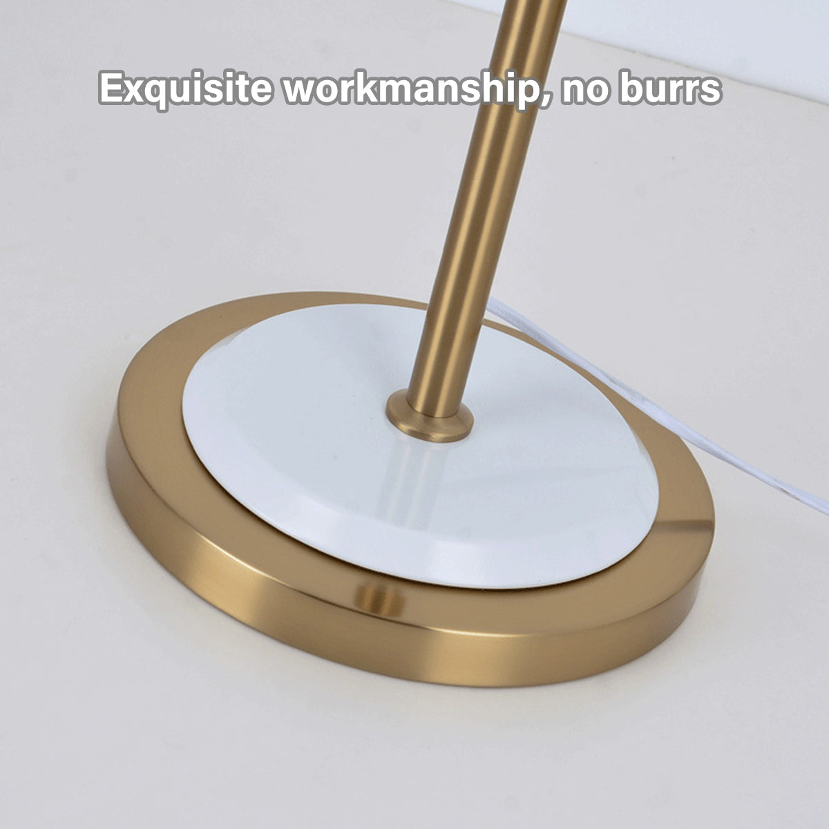 Bedside Floor Lamp Modern Standing Light for Bedroom Living Room Home Lighting - Black 5