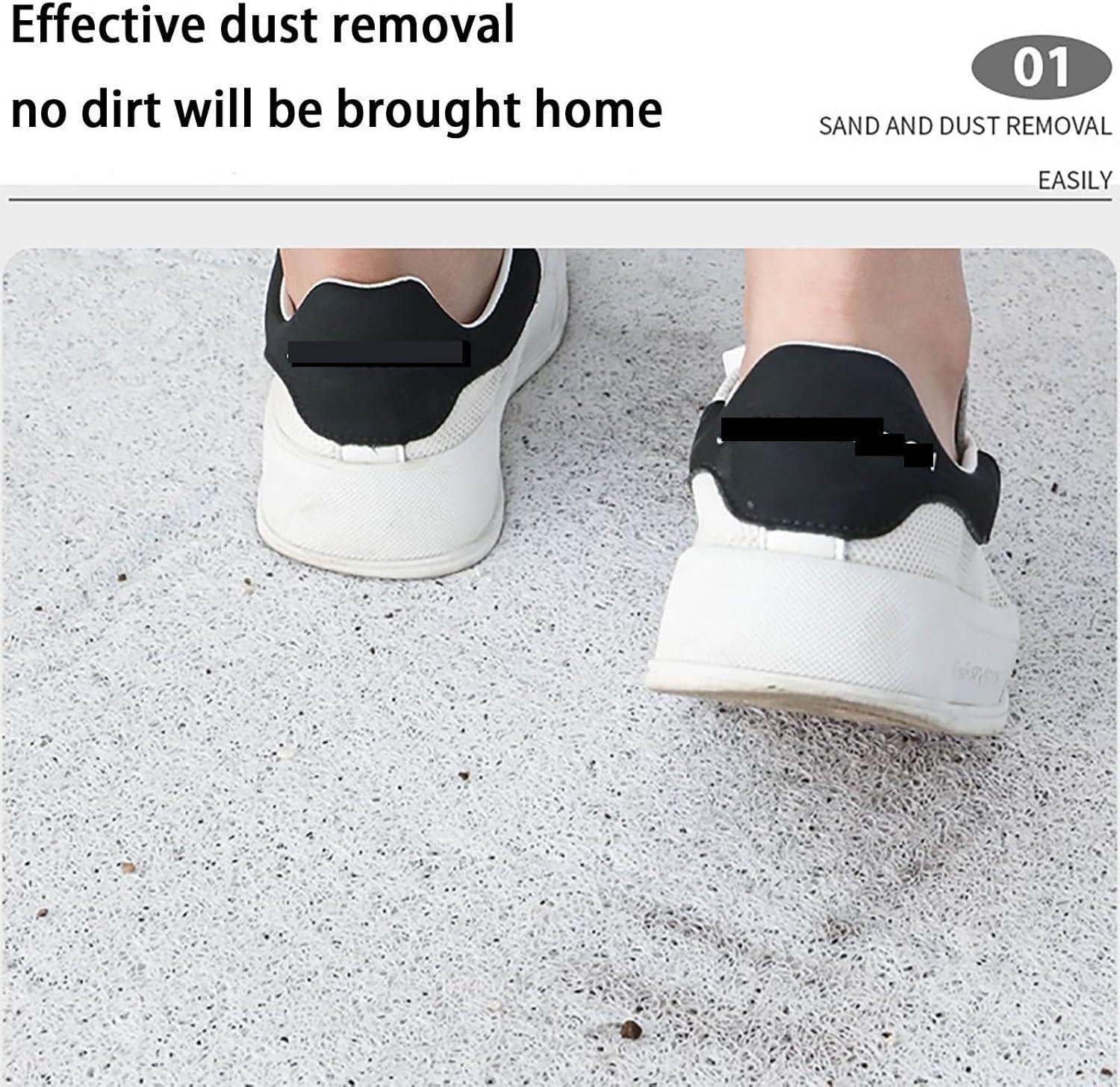 Cartoon Non Slip Household Silk Circle Floor Mat Durable Entryway Rug Can Be Cut - Panda 5