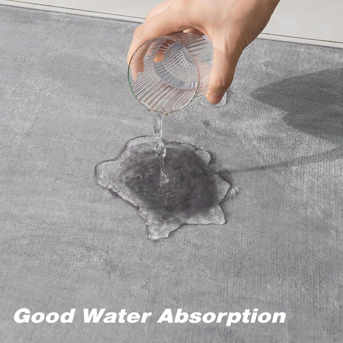 Water Absorbent Floor Mats for Home Doors Bedrooms Bathrooms Non Slip Mats 5