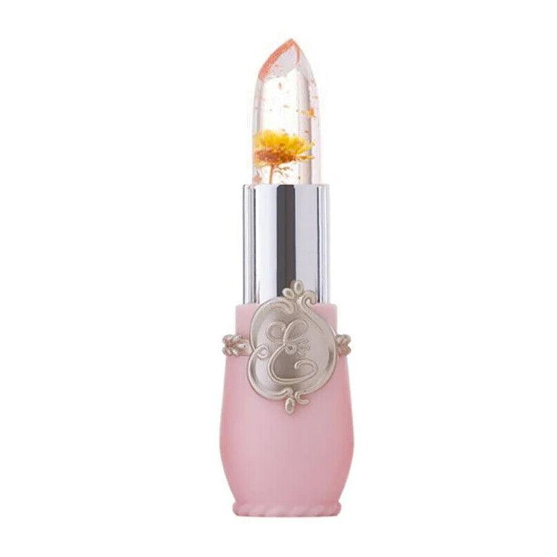 Flower Lipstick Color Jelly Transparent Magic Changing Lip Temperature Change Au - Green 9