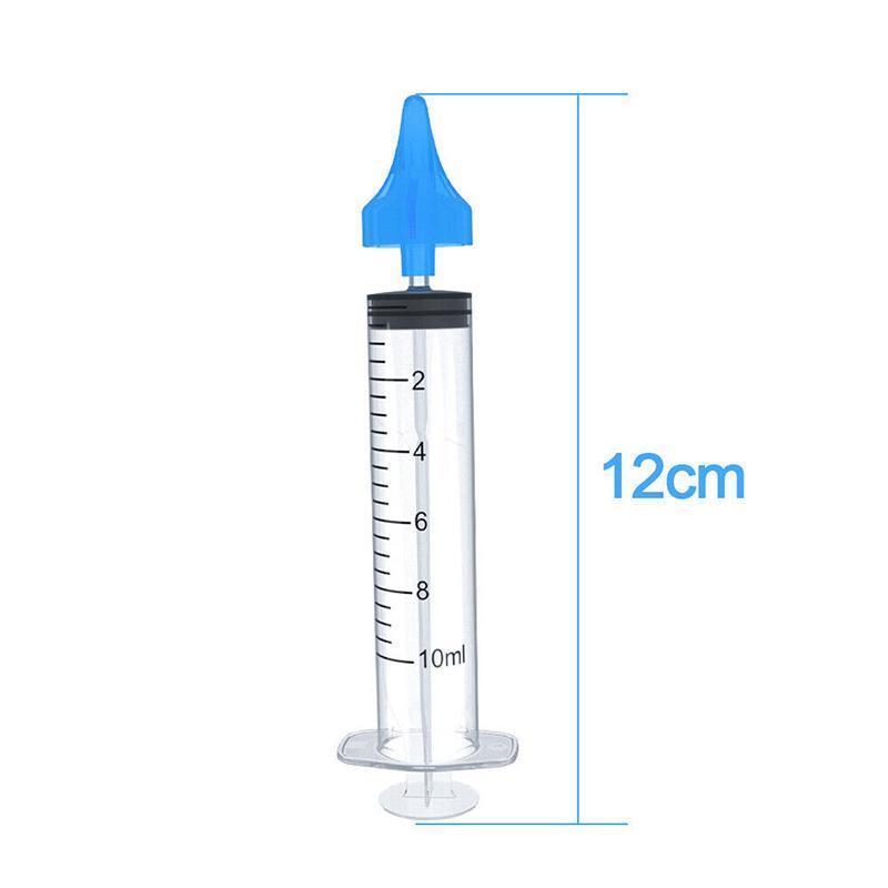 2PCS Ear Cleaning Irrigation Kit Safe Water Flushing Ear Wax Removal Syringe 3