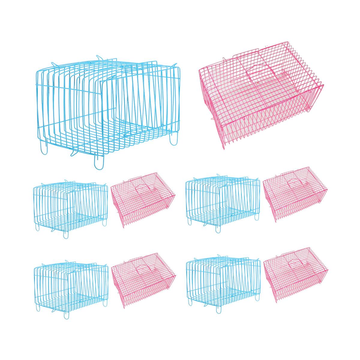 Small Bird Transport Collapsible Cage Travel Pet Carrier Portable Folding Cage - S 6