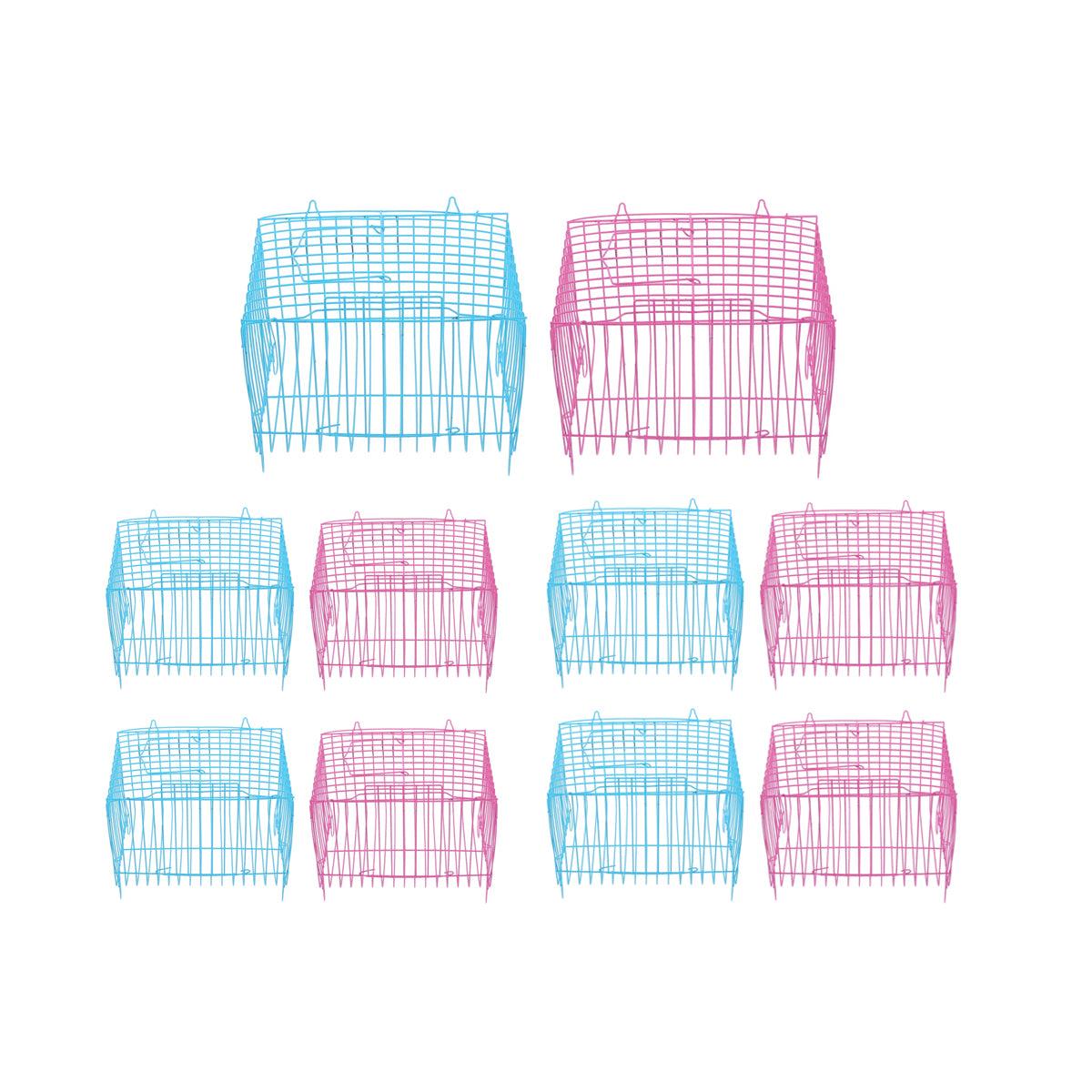 Small Bird Transport Collapsible Cage Travel Pet Carrier Portable Folding Cage - S 7