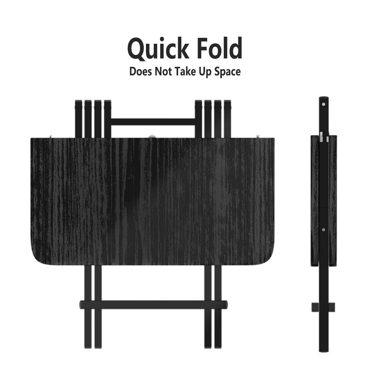 Folding Dining Table Model Portable Simple Household Table Compact Space Saving 4