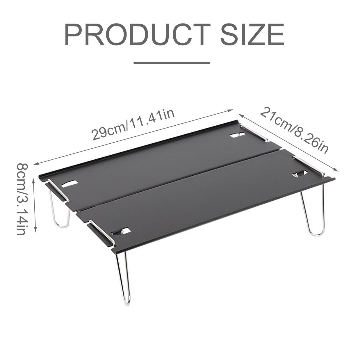 Aluminium Alloy Folding Table Portable Outdoor Camping Picnic Multifunctional 3