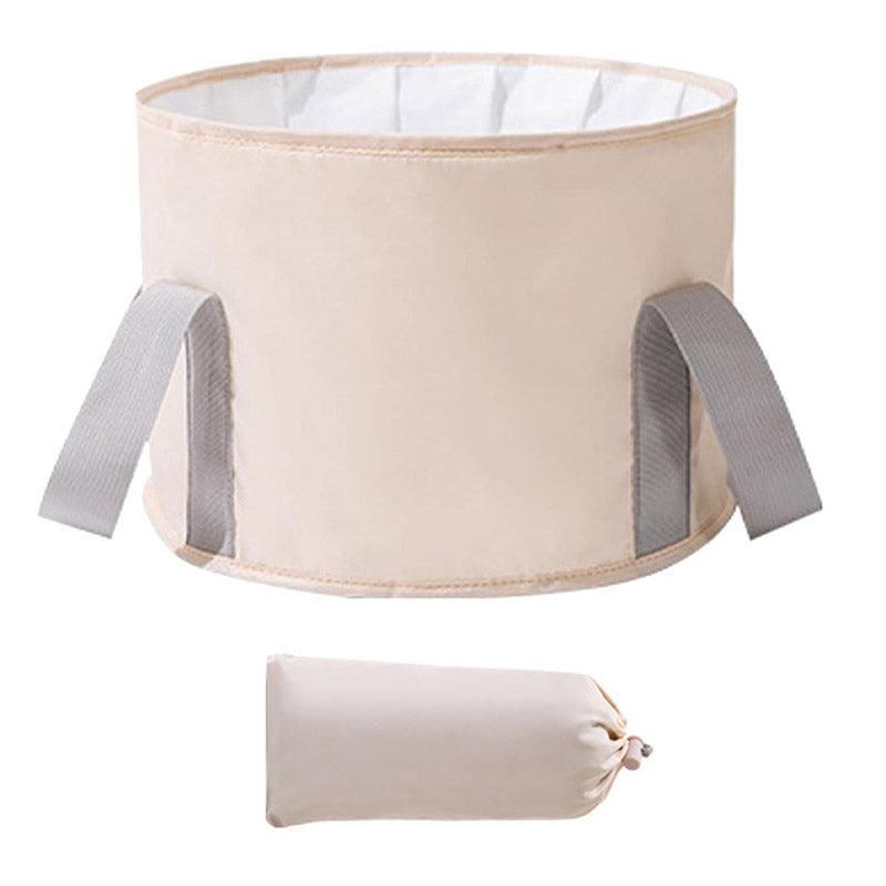 Collapsible Foot Soak Bucket Portable Insulated Foot Soak Bag for Relaxation
