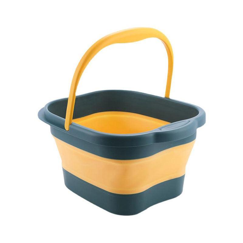 Folding Foot Spa Pedicure Bath Massage Tub Bucket Feet Basin Therapy Luxury - Pink 8