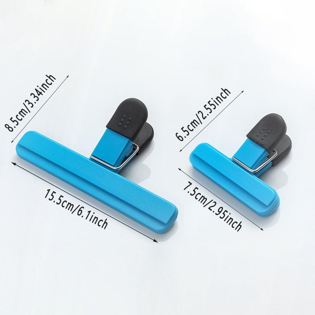 12pcs Plastic Bag Clips Food Storage Sealing Clips Snack Sealer Multi Purpose 3