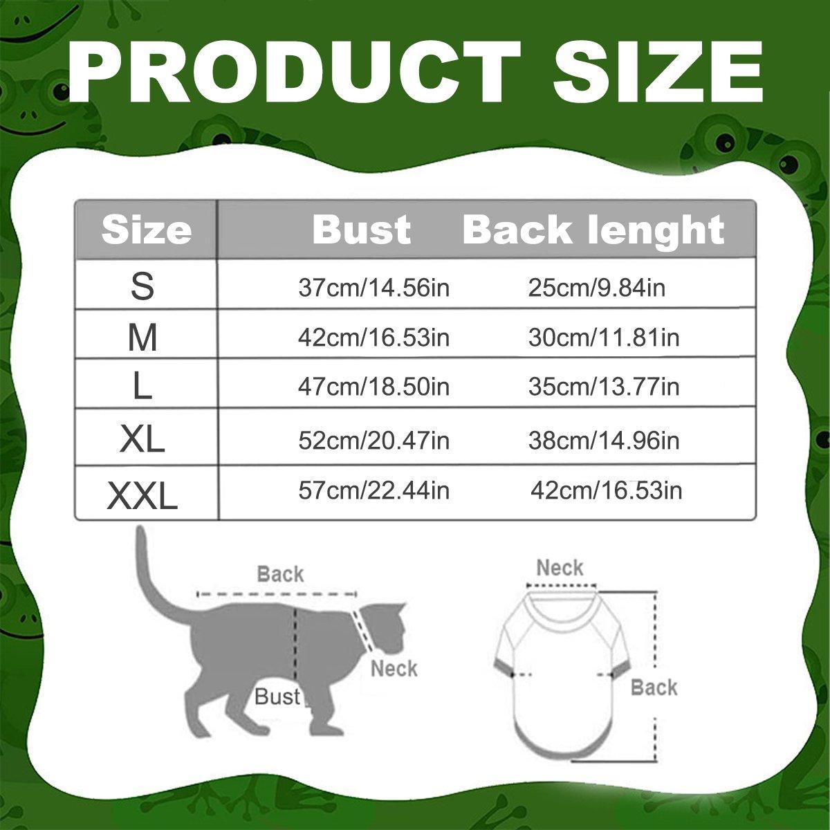 Warm Hooded Cartoon Frog Pet Clothes for Dogs and Cats Autumn Winter Vest - M 3