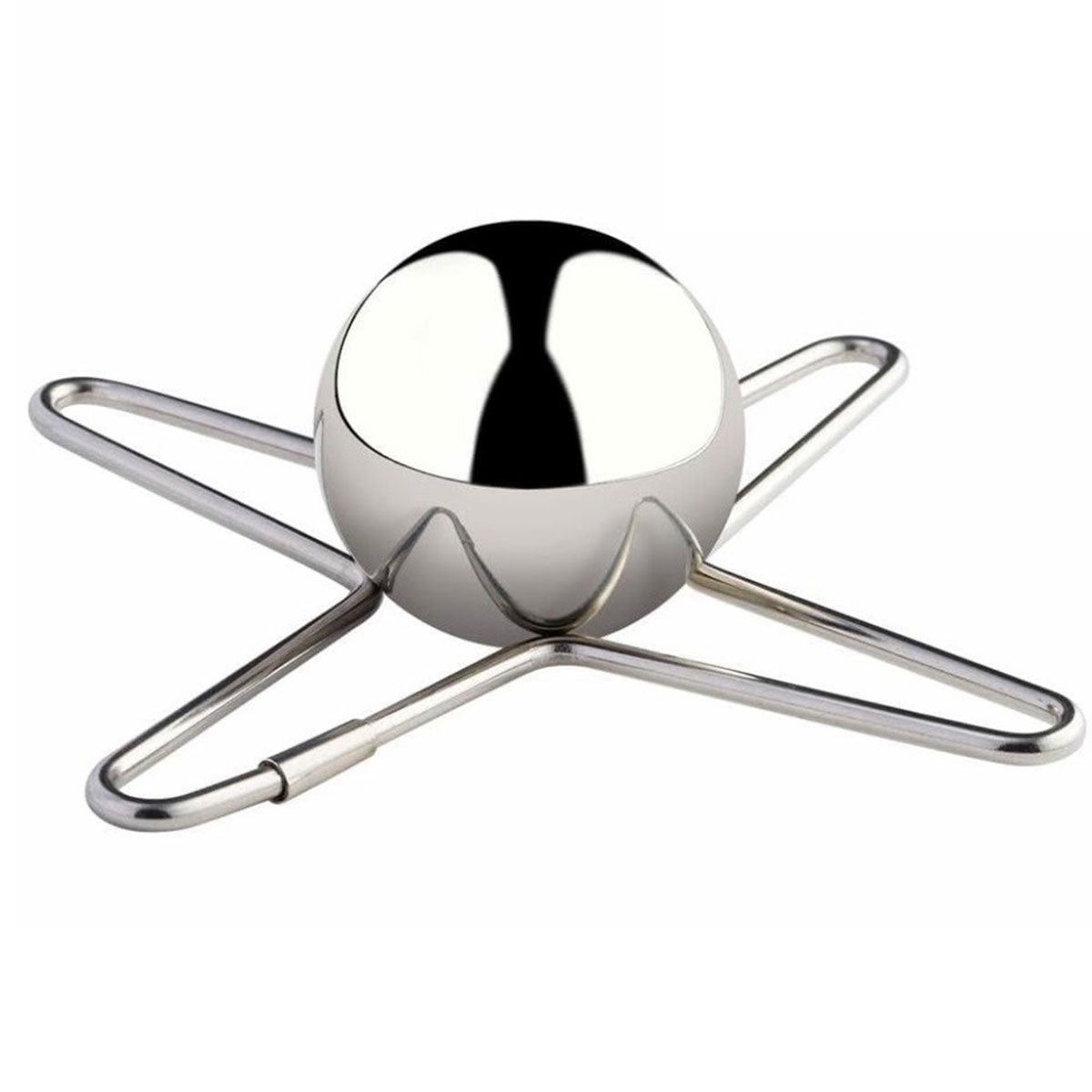 3/4 Forks Stainless Steel Ice Balls Reusable Spherical Whisky Chilling Stones - 4 Forks 6