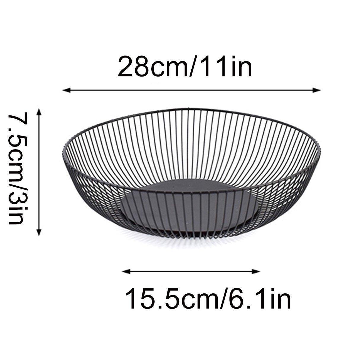 Multi Functional Wire Storage Basket Fruit Vegetable Holder for Kitchen Counter 3