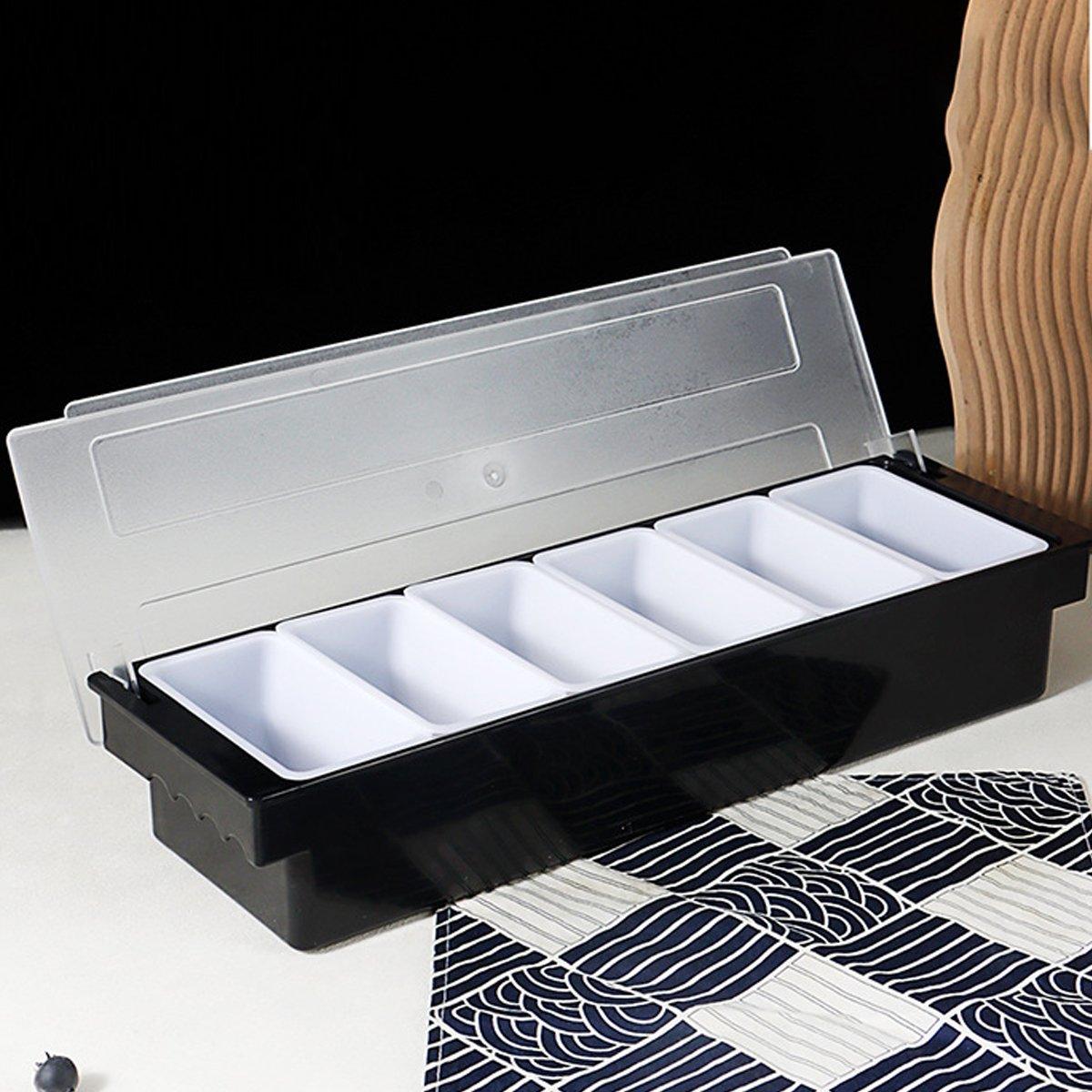 Multi Compartment Fruit Box Food Storage Container for Fresh Fruit Preservation 5